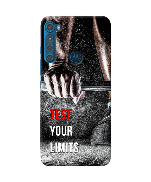 Test your limit quote Motorola One Fusion Plus Back Cover