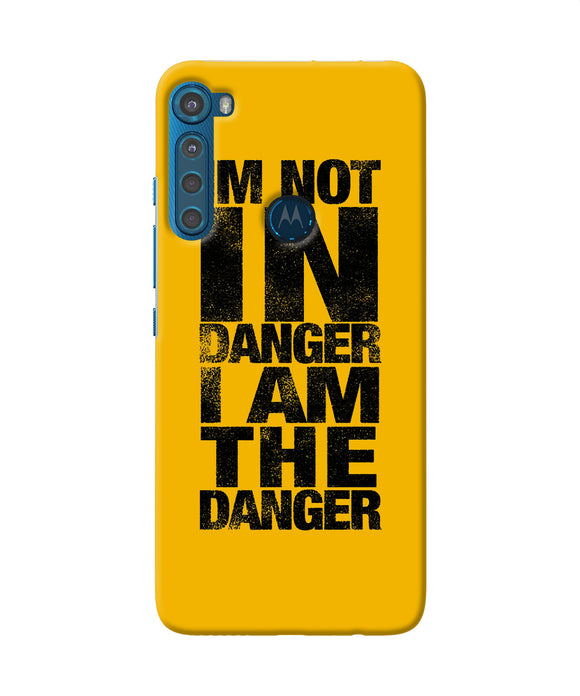 Im not in danger quote Motorola One Fusion Plus Back Cover