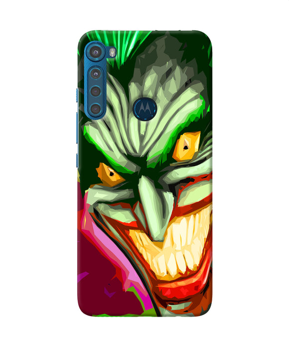 Joker smile Motorola One Fusion Plus Back Cover