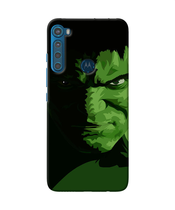 Hulk green painting Motorola One Fusion Plus Back Cover