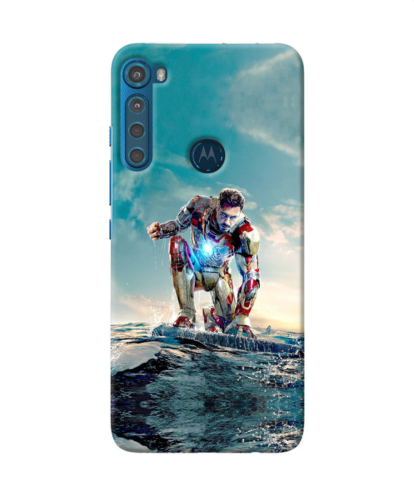 Ironman sea side Motorola One Fusion Plus Back Cover