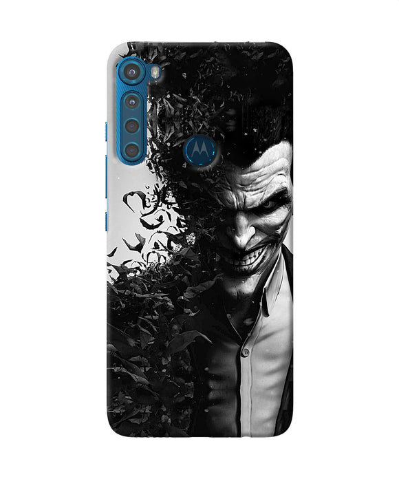 Joker dark knight smile Motorola One Fusion Plus Back Cover
