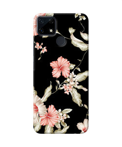 Flowers Realme Narzo 30A Back Cover