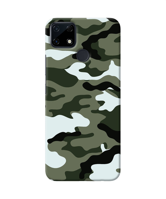 Camouflage Realme Narzo 30A Back Cover