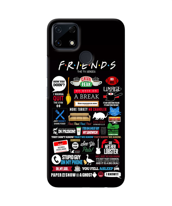 FRIENDS Realme Narzo 30A Back Cover