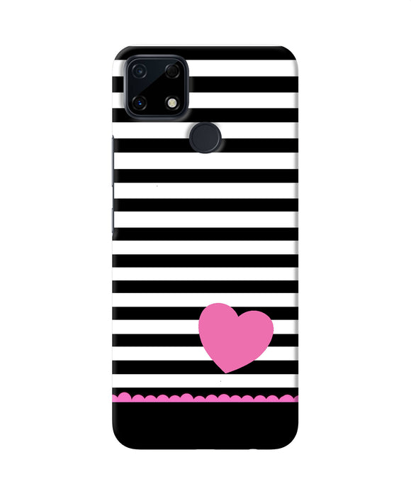 Abstract heart Realme Narzo 30A Back Cover