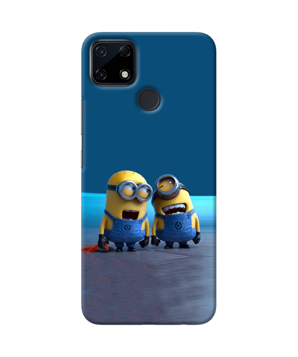 Minion Laughing Realme Narzo 30A Back Cover