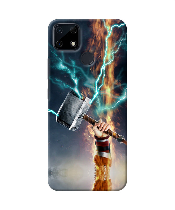 Thor Hammer Mjolnir Realme Narzo 30A Back Cover