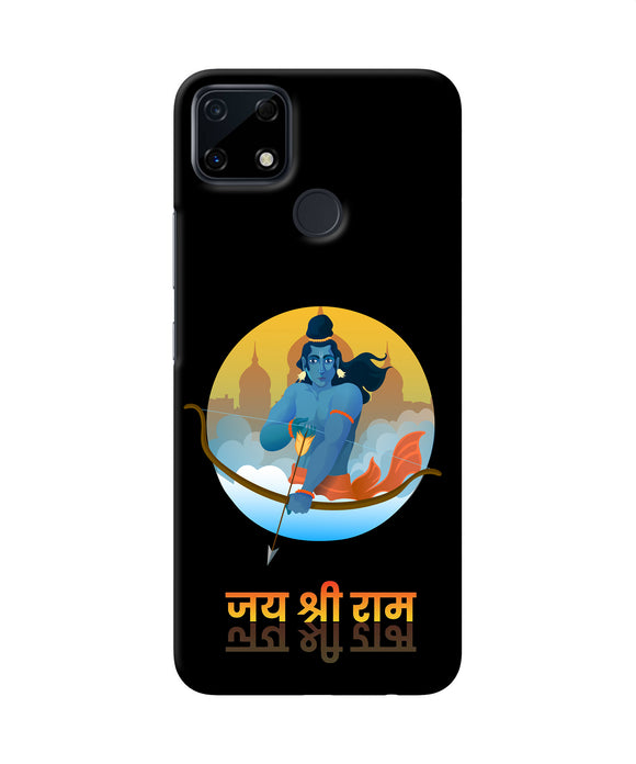 Black Jay Shree Ram Realme Narzo 30A Back Cover