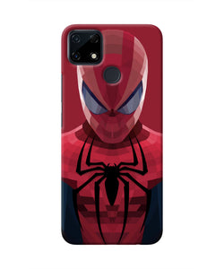 Spiderman Art Realme Narzo 30A Real 4D Back Cover