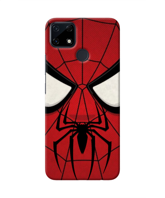 Spiderman Face Realme Narzo 30A Real 4D Back Cover