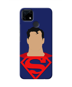 Superman Cape Realme Narzo 30A Real 4D Back Cover