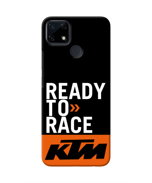 KTM Ready To Race Realme Narzo 30A Real 4D Back Cover
