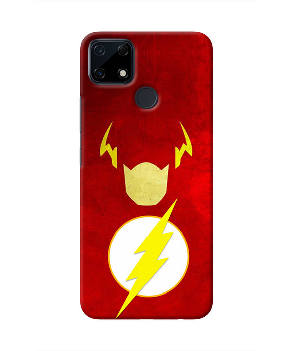 Flash Character Realme Narzo 30A Real 4D Back Cover