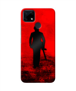 Rocky Bhai with Gun Realme Narzo 30A Real 4D Back Cover