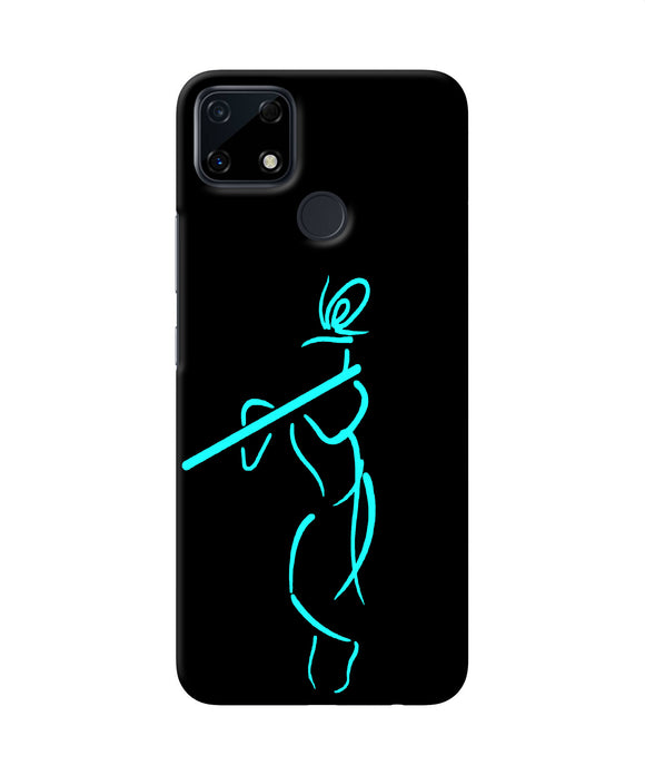 Lord krishna sketch Realme Narzo 30A Back Cover