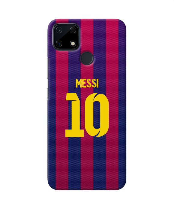 Messi 10 tshirt Realme Narzo 30A Back Cover