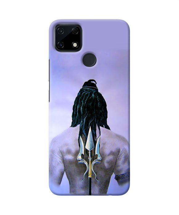 Lord shiva back Realme Narzo 30A Back Cover