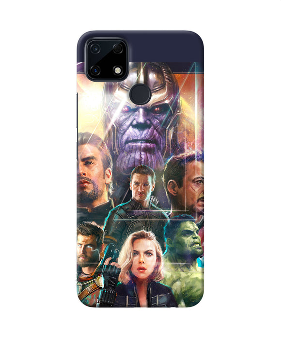 Avengers poster Realme Narzo 30A Back Cover