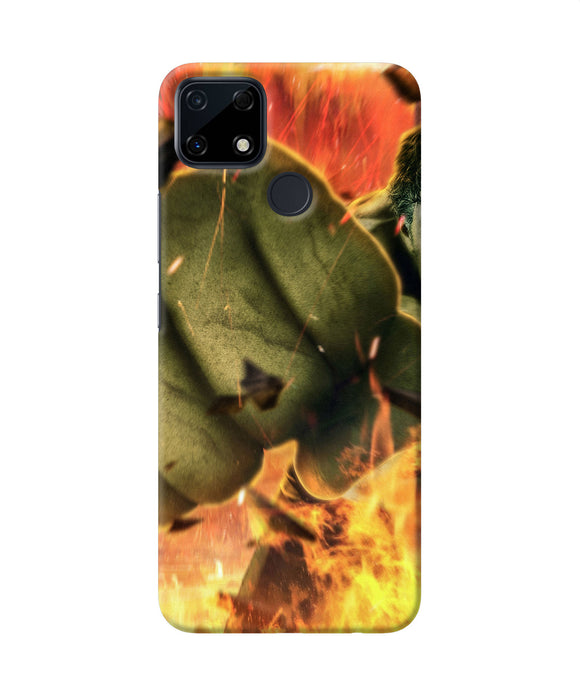 Hulk smash Realme Narzo 30A Back Cover
