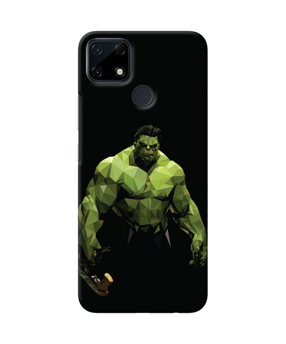 Abstract hulk buster Realme Narzo 30A Back Cover