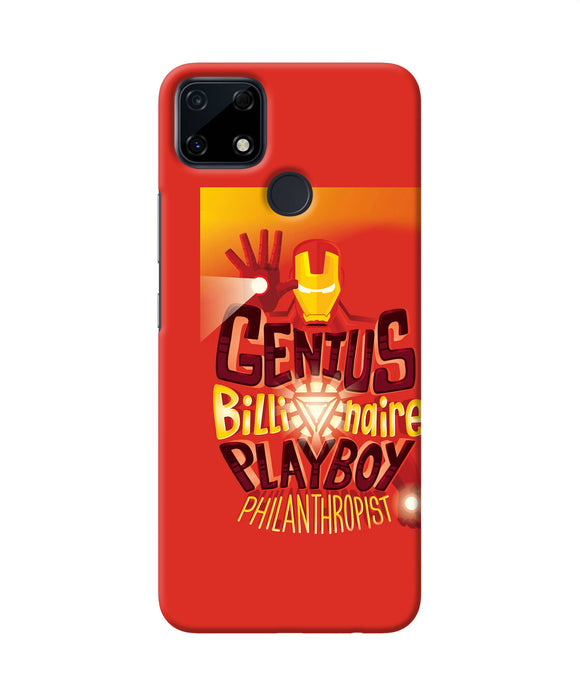 Ironman quote Realme Narzo 30A Back Cover