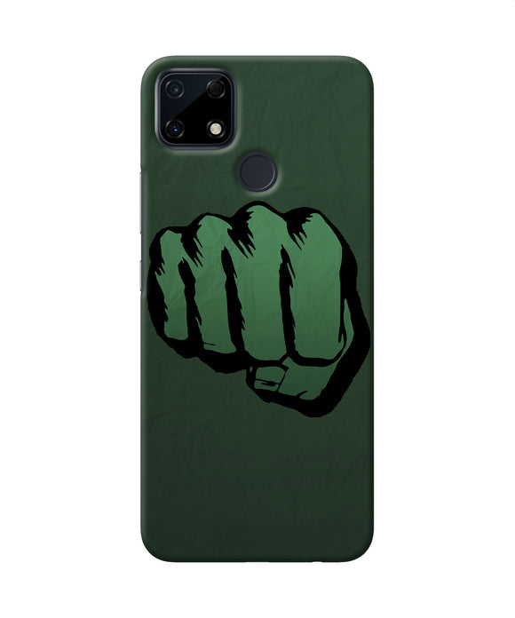 Hulk smash logo Realme Narzo 30A Back Cover