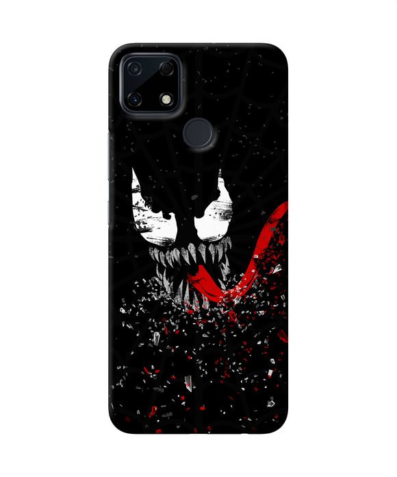 Venom black poster Realme Narzo 30A Back Cover