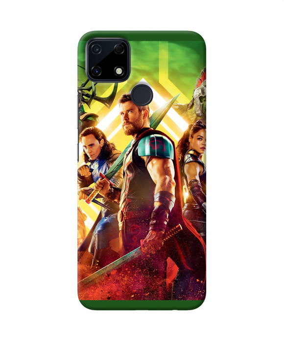 Avengers thor poster Realme Narzo 30A Back Cover