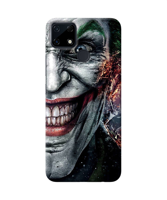 Joker half face Realme Narzo 30A Back Cover