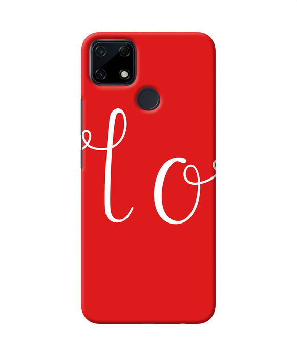 Love one Realme Narzo 30A Back Cover