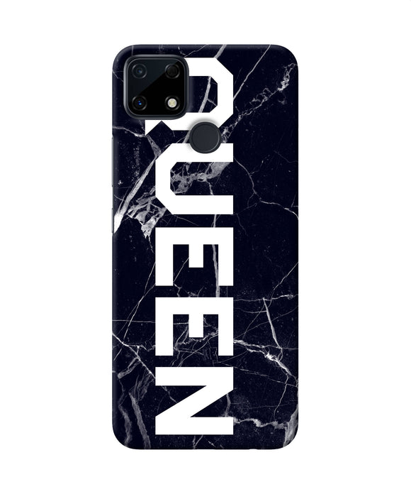 Queen marble text Realme Narzo 30A Back Cover