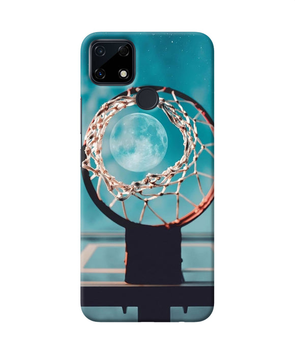 Basket ball moon Realme Narzo 30A Back Cover