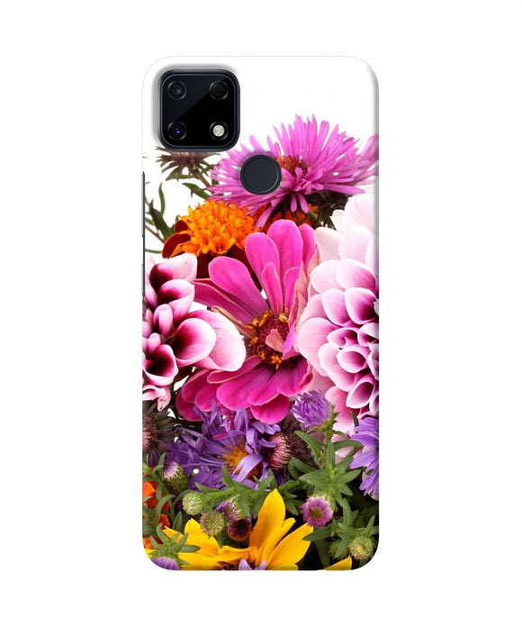Natural flowers Realme Narzo 30A Back Cover
