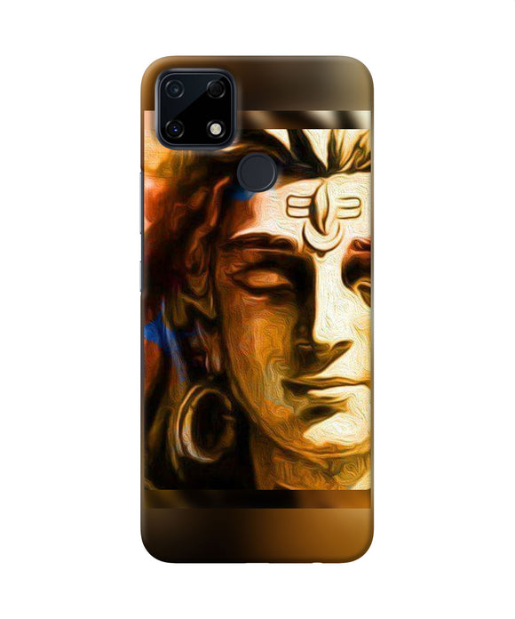 Shiva painting Realme Narzo 30A Back Cover