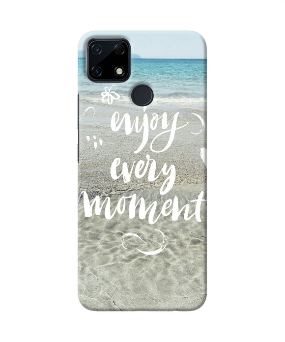 Enjoy every moment sea Realme Narzo 30A Back Cover