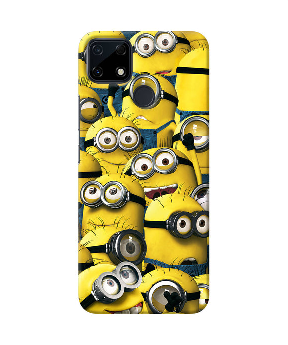 Minions crowd Realme Narzo 30A Back Cover