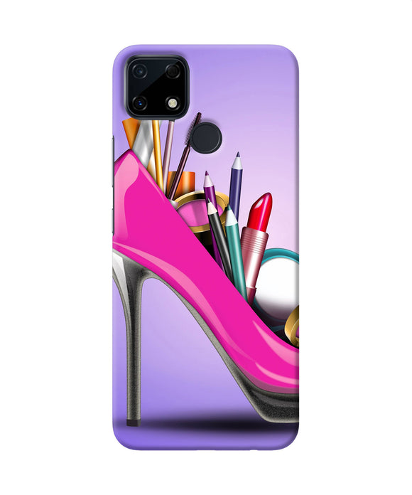 Makeup heel shoe Realme Narzo 30A Back Cover