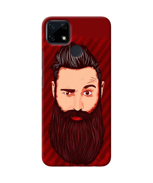 Beardo character Realme Narzo 30A Back Cover