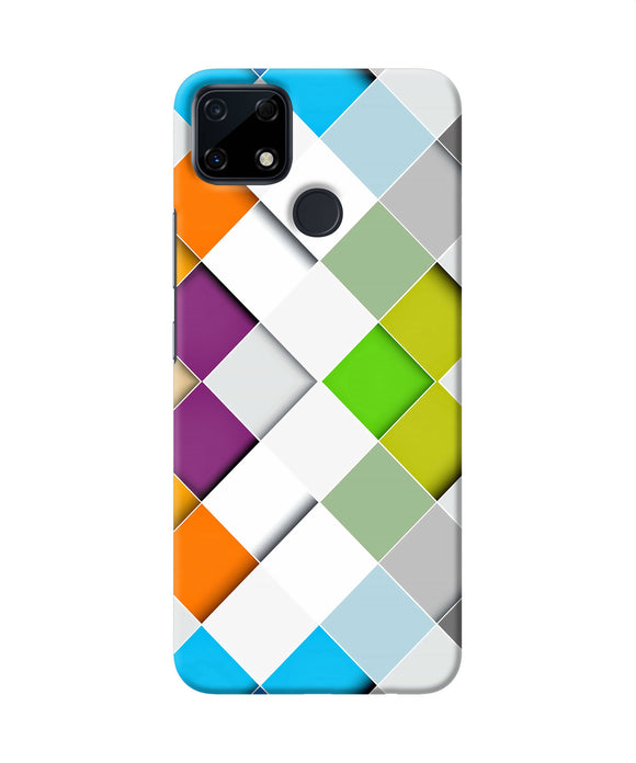 Abstract color box Realme Narzo 30A Back Cover
