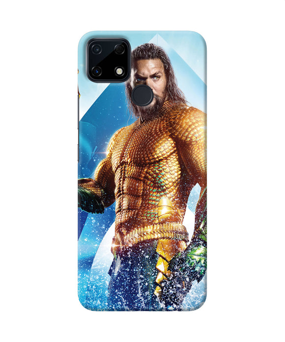 Aquaman water poster Realme Narzo 30A Back Cover