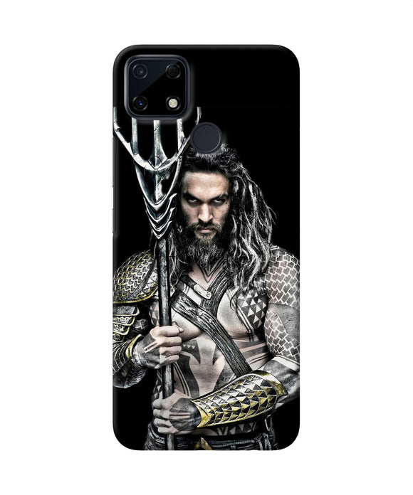 Aquaman trident black Realme Narzo 30A Back Cover