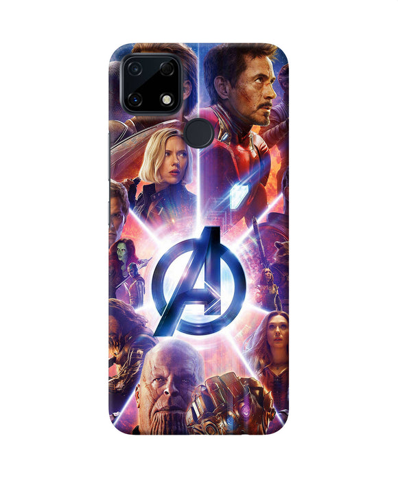 Avengers poster Realme Narzo 30A Back Cover
