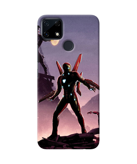 Ironman on planet Realme Narzo 30A Back Cover