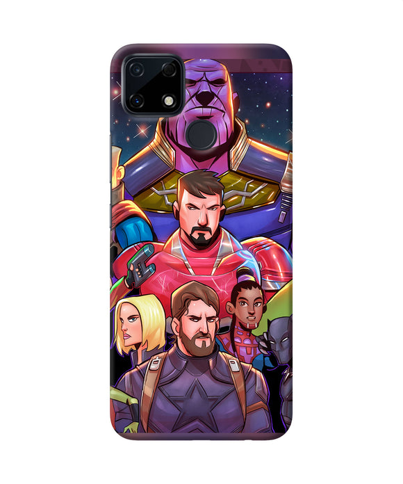 Avengers animate Realme Narzo 30A Back Cover