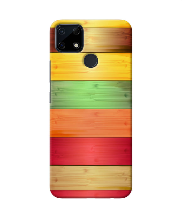 Wooden colors Realme Narzo 30A Back Cover