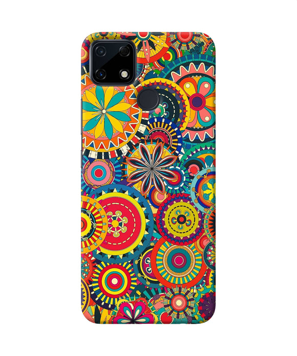 Colorful circle pattern Realme Narzo 30A Back Cover