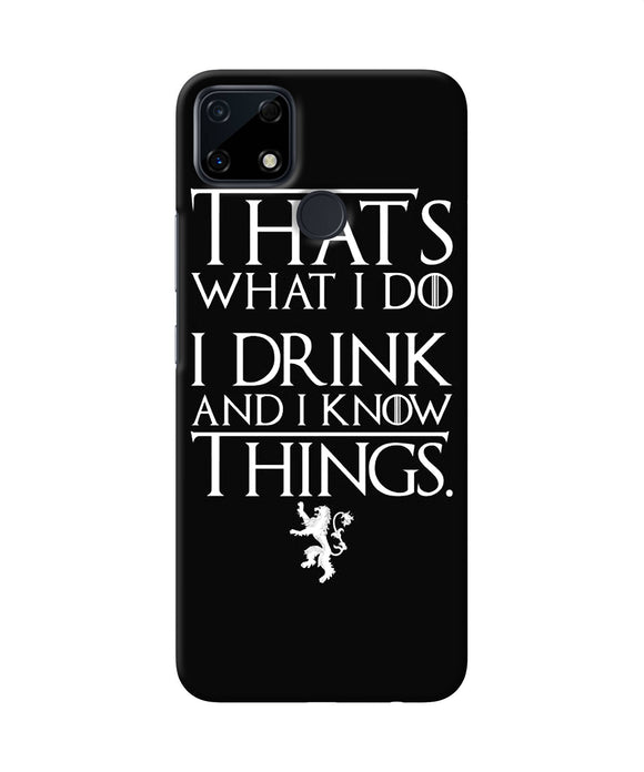 GOT quote Realme Narzo 30A Back Cover