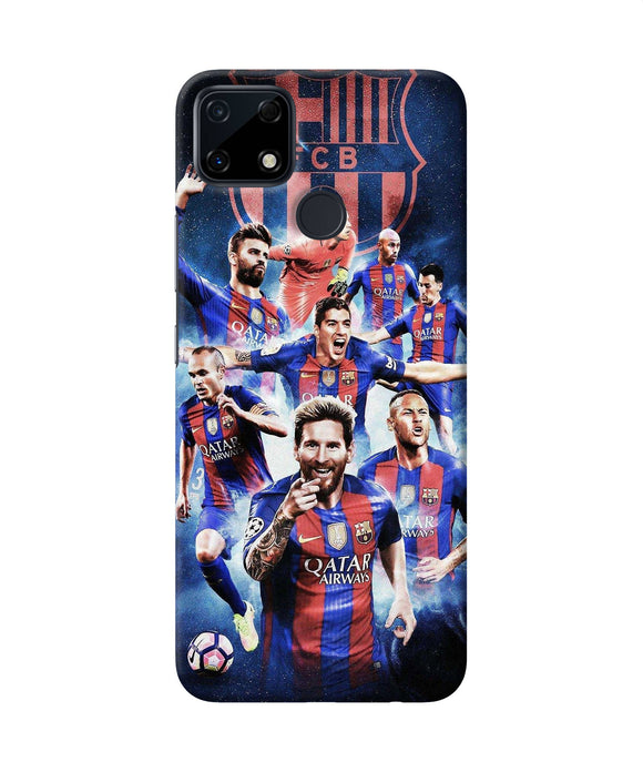 Messi FCB team Realme Narzo 30A Back Cover