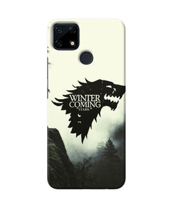 Winter coming stark Realme Narzo 30A Back Cover